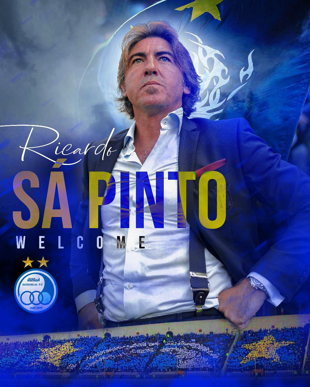 ریکاردو ساپینتو سرمربی تیم فوتبال استقلال شد