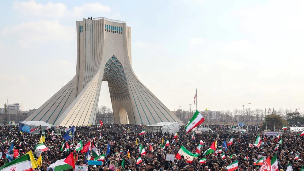 Islam Rally State-choreographed Islamic Revolution rallies clash with Iranians ...