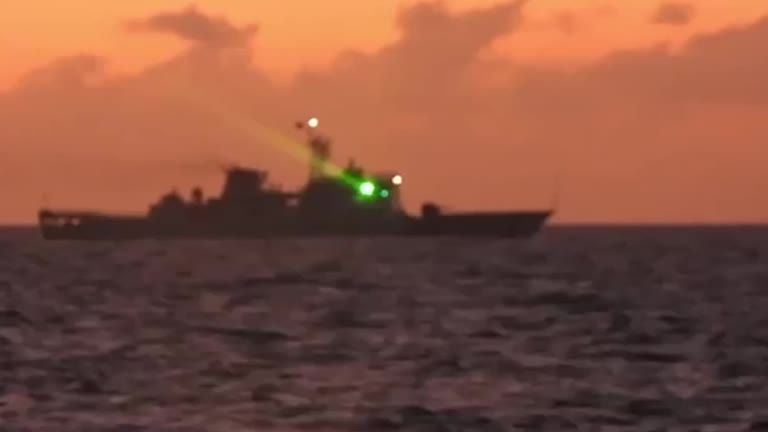 در پی حمله لیزری چین به خدمه کشتی فیلیپینی، آمریکا از  فیلیپین حمایت کرد