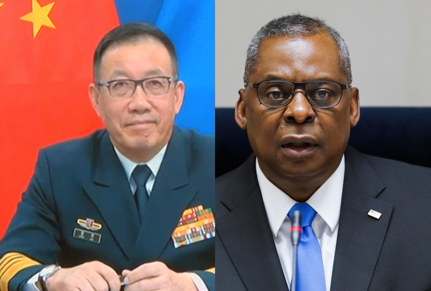 وزیران دفاع آمریکا و چین دیدار ویدیویی برگزار کردند