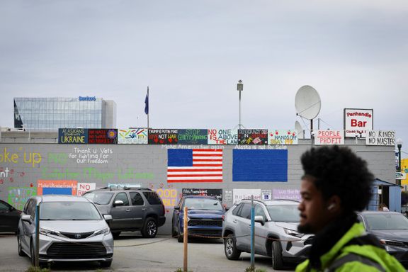 دیوارنوشتههایی در آلاسکا در آستانه نشست ترامپ و پوتین