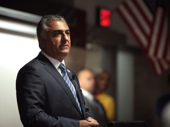 Iran's exiled prince Reza Pahlavi