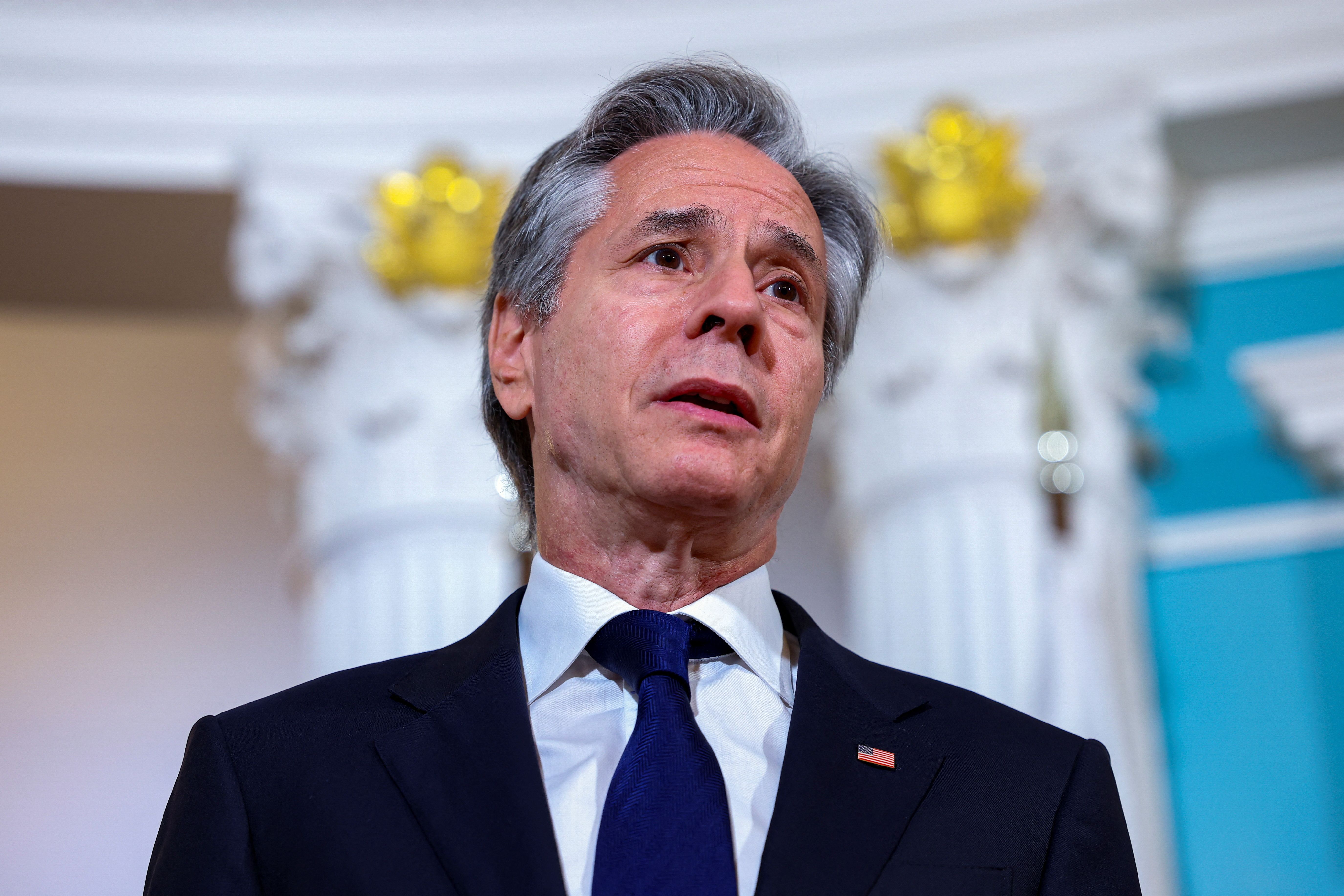 بلینکن: ایران احتمالا در یک یا دو هفته می‌تواند مواد لازم برای یک بمب اتمی را تولید کند