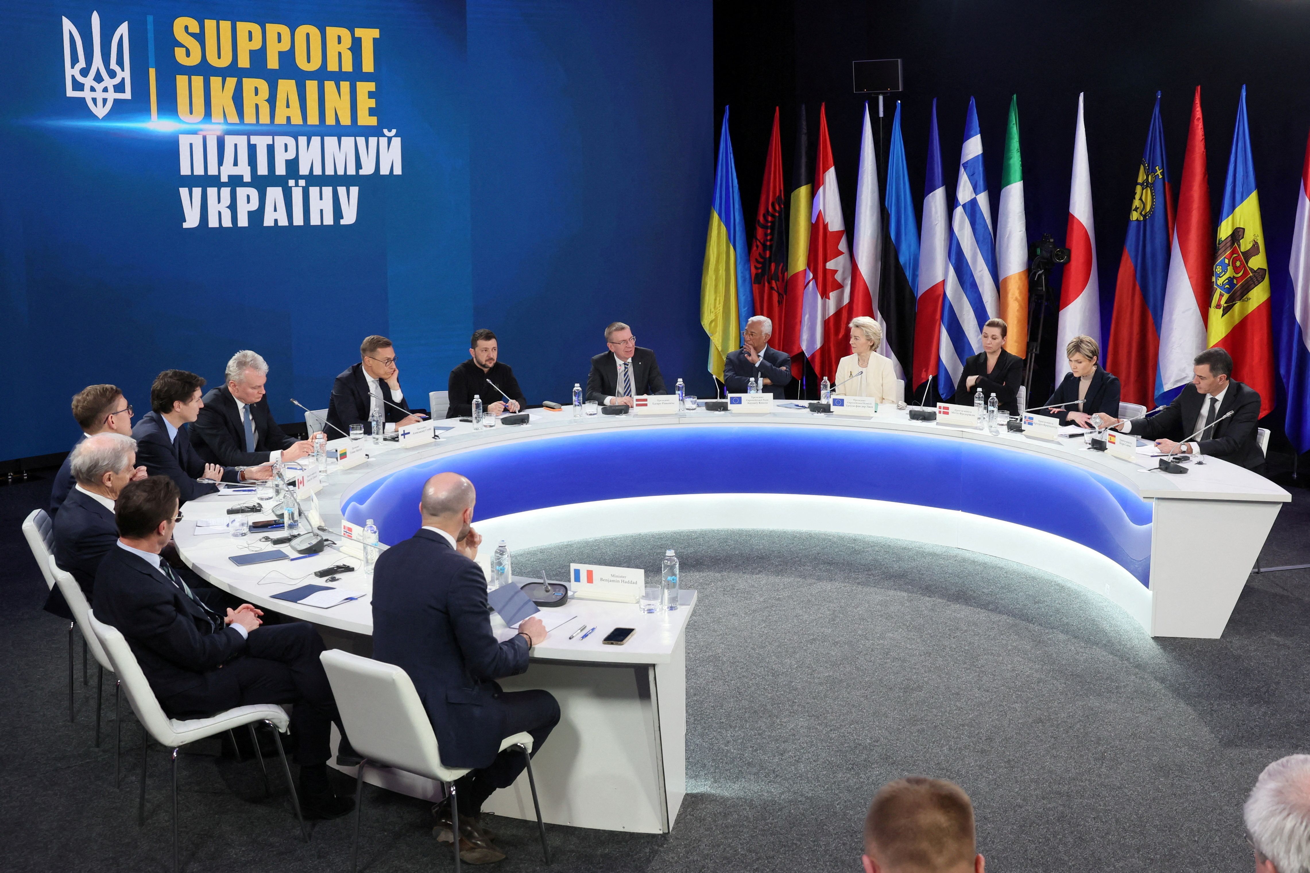 مراسم سومین سالگرد جنگ اوکراین در غیاب آمریکا برگزار شد