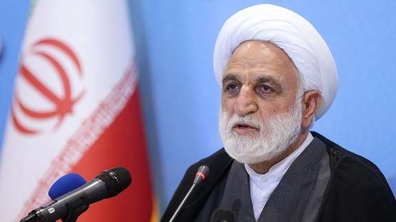 Long-time Sharia judge and head of Iran's notorious Judiciary, Gholam-Hossein Mohseni Ejei