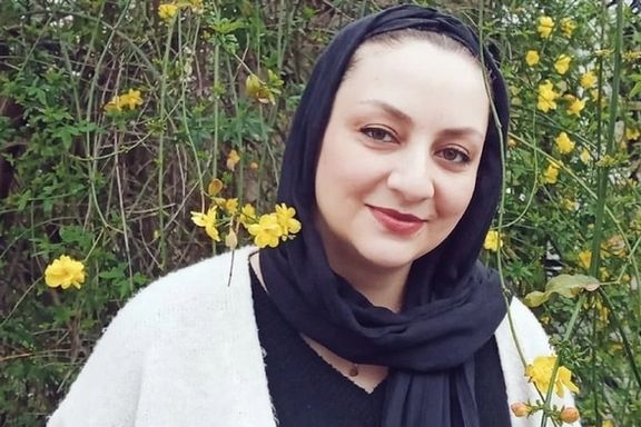 Mozhgan Kavosi, Iranian political prisoner. FILE PHOTO