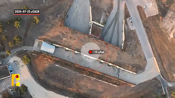 حزبالله لبنان تصاویر یک پایگاه نظامی نیروی هوایی اسرائیل را منتشر کرد