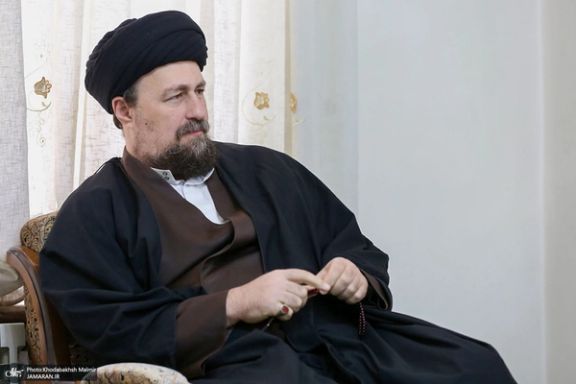 Hassan Khomeini, the grandson of the founder of the Islamic Republic Ruhollah Khomeini