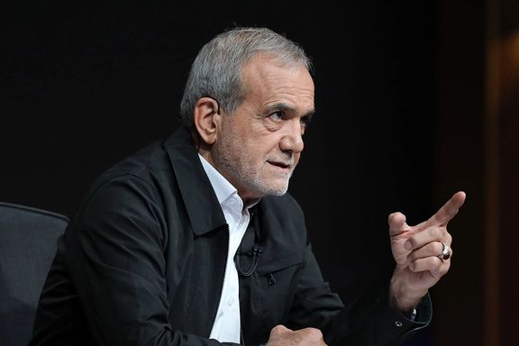 Iran's President Masoud Pezeshkian