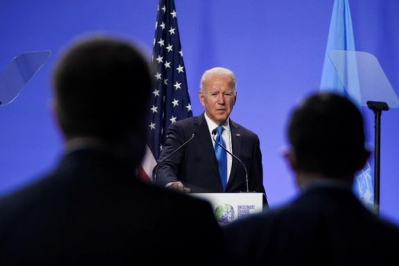 US President Joe Biden during a press conference in November 2021