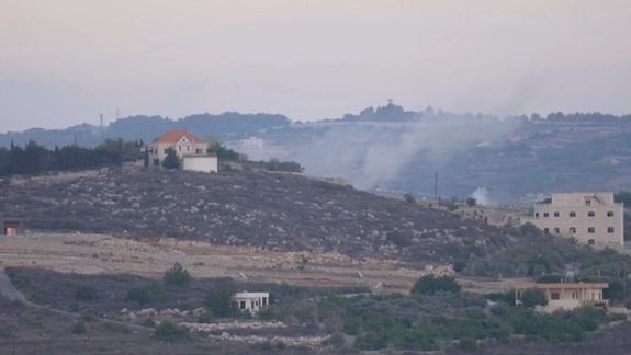 Shelling and rocket fire on the Israeli Lebanese border on January 6, 2024