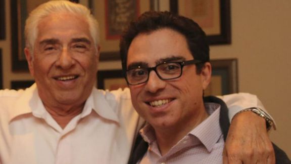 The Namazis before traveling to Iran and imprisoned.