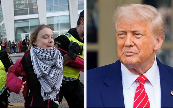 ترامپ: گرتا تونبرگ در یک کلاس مدیریت خشم شرکت کند