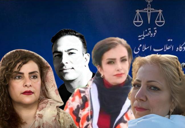 ۴ متهم سیاسی به حبس و تبعید محکوم شدند