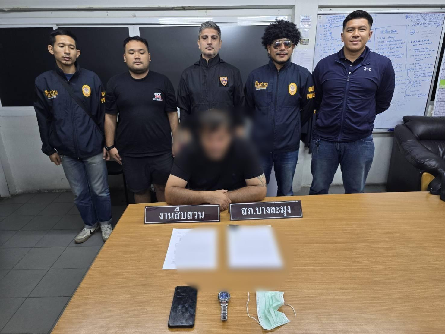 Iranian arrested in Pattaya for posing as police and extorting Indians