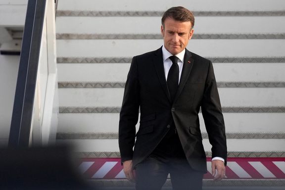 امانوئل مکرون برای دیدار با مقامهای اسرائیل وارد تلآویو شد