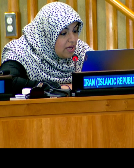 کمیته سوم مجمع عمومی سازمان ملل نشستی را برای بررسی وضعیت حقوق بشر ایران برگزار کرد