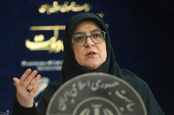 Iranian government spokeswoman Fatemeh Mohajerani
