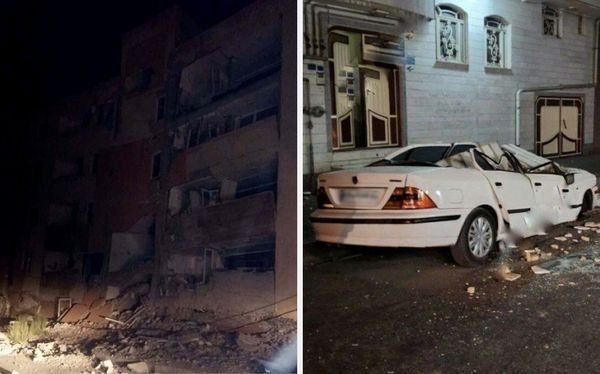 مصرع 3 إيرانيين وإصابة 440 آخرين في زلزال بقوة 5.9 ريختر