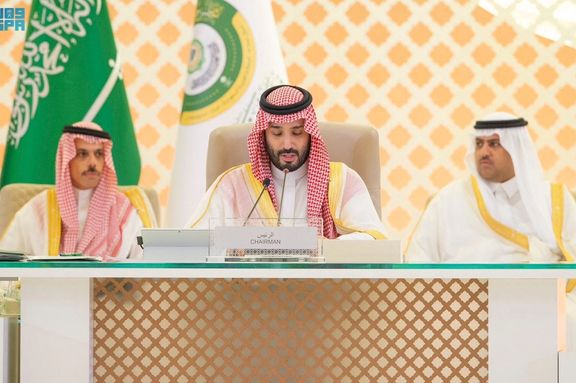 Saudi Arabia's Crown Prince Mohammed bin Salman attends the Arab League summit, in Jeddah, Saudi Arabia, May 19, 2023.