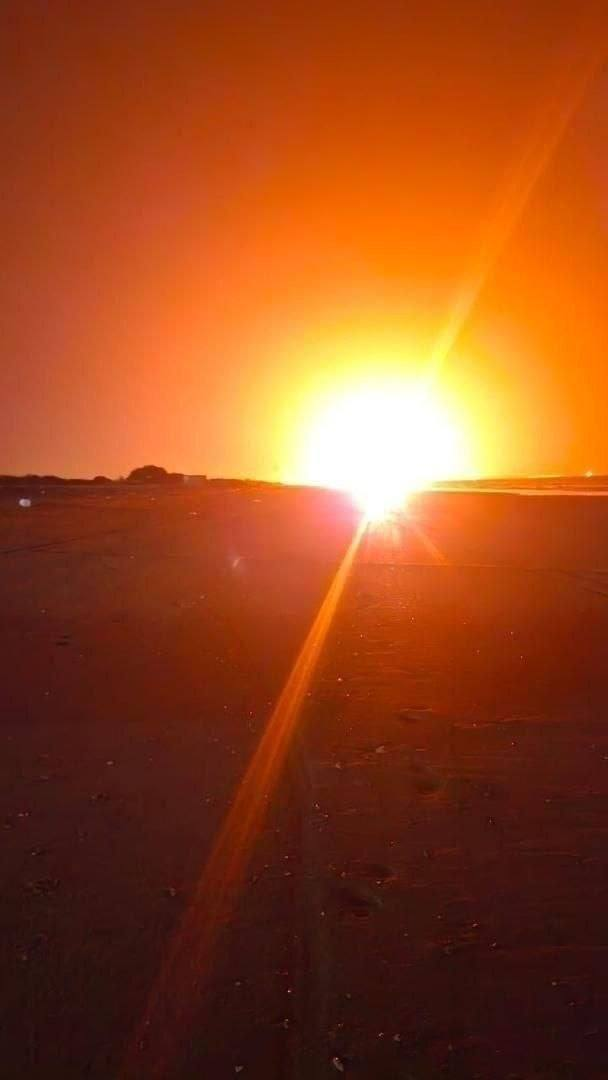 اسکان نیوز تصویری از یک انفجار بزرگ در بندرعباس، در پی حمله هوایی آمریکا را منتشر کرد