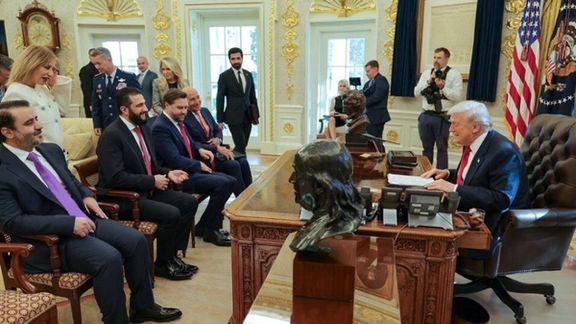دونالد ترامپ و احمد الشرع در کاخ سفید دیدار کردند