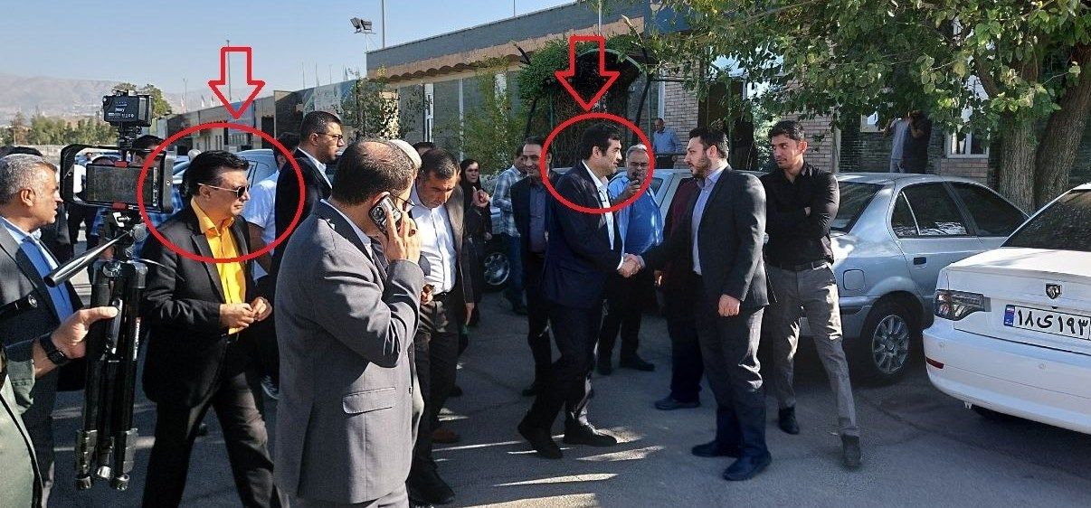 تصویری که تسنیم از همراهی داوود رفعتی با وزیر ورزش در بازدید از ورزشگاه تختی منتشر کرد