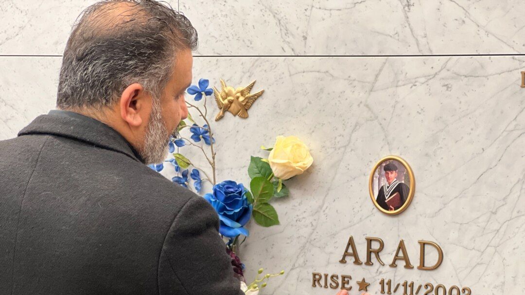 آغاز راهپیمایی پدر یکی از قربانیان پرواز اوکراینی: دادخواهان ایران را فراموش نمی‌کنیم