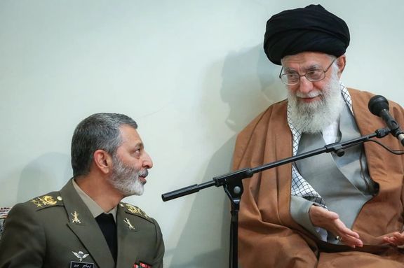 فرمانده کل ارتش جمهوری اسلامی: شخص خامنهای در راس خطوط قرمز ارتش است