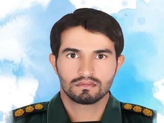 تصویر رضا زارعی، عضو نیروی دریایی سپاه که در حمله به بندر بانیاس سوریه کشته شد