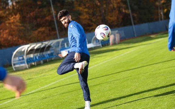 بازگشت علی قلیزاده به تمرینات لخپوزنان پس از سه ماه دوری از میادین