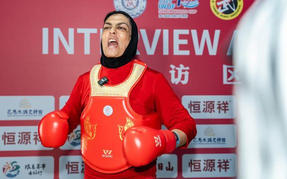 قهرمانی شهربانو منصوریان در جام جهانی ساندا با فقط یک مبارزه