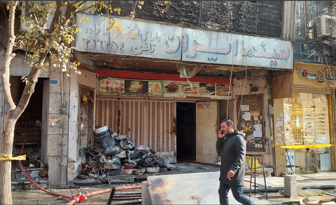 روزنامه پیام ما درباره آتش‌سوزی سینمای لاله‌‌زار: نوستالژی‌ تهران را آتش زدند