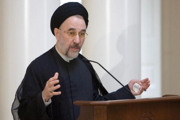 Former Iranian president Mohammad Khatami