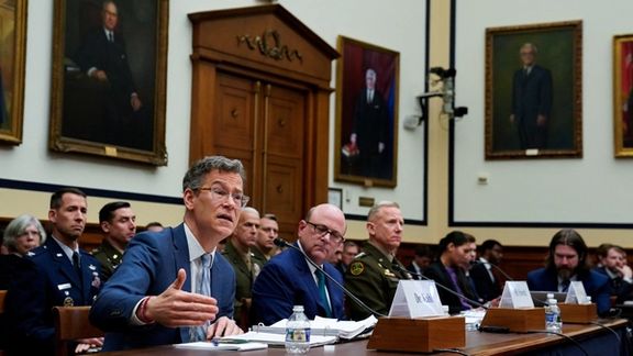Colin Kahl, Under Secretary of Defense for Policy testifies during a House Armed Services Committee hearing on February 28, 2023