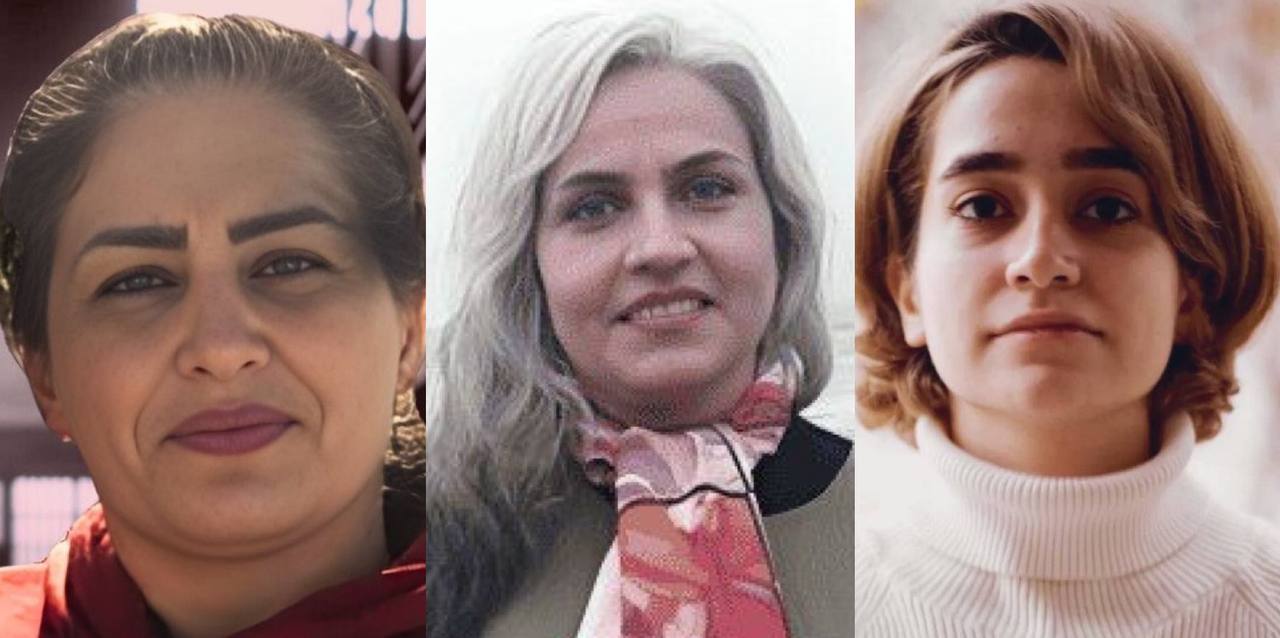 سروناز احمدی، حورا نیک‌بخت و پریوش مسلمی 