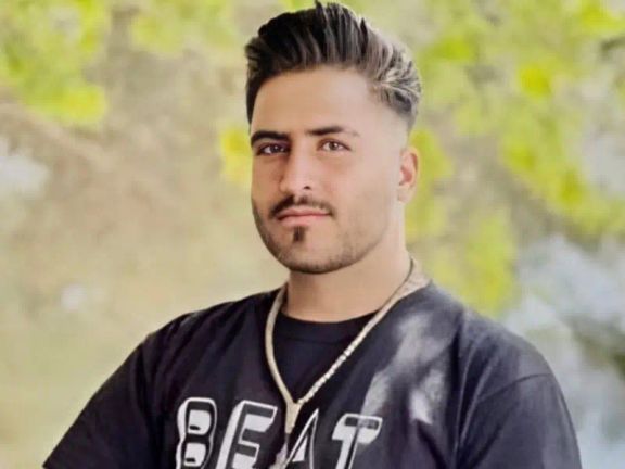 Milad Zohrevand, a young protester who was executed in Iran this week.