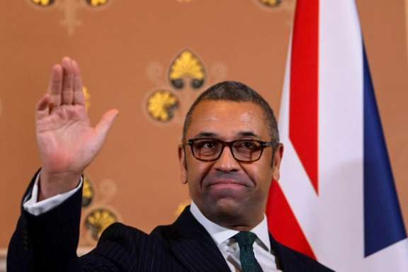 UK’s Foreign Secretary James Cleverly on December 12, 2023