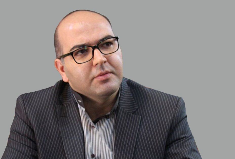 Iranian political commentator Diako Hosseini. FILE