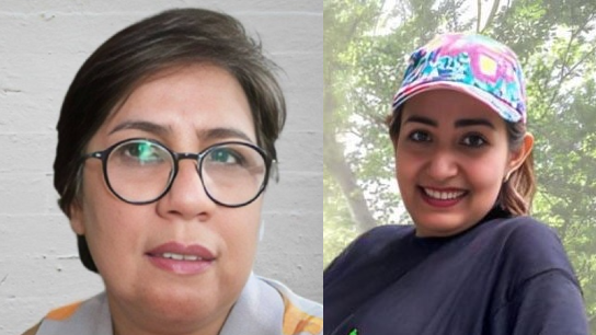 سوزان عیدمحمدزادگان و نیوشا بدیعیثابت