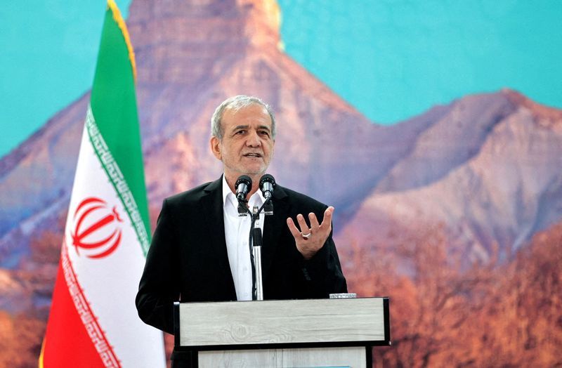 Iran open to diplomacy despite US-Israeli strikes, Pezeshkian says