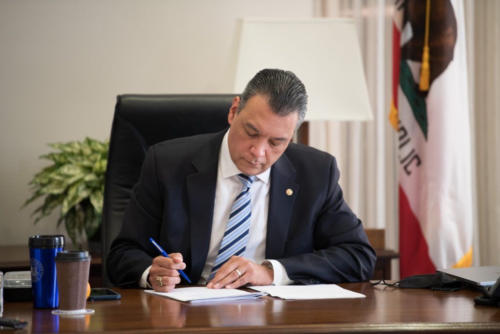 Senator Alex Padilla (D-CA)  (March 2021)