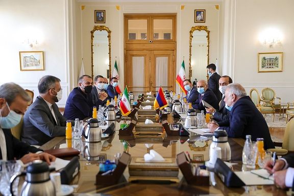 Armenian and Iranian foreign ministers meet in Tehran. October 4, 2021