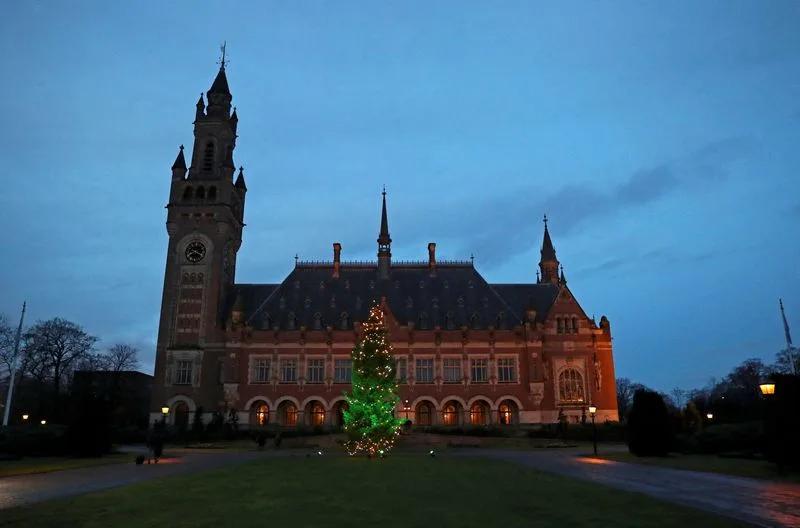 General view of the International Court of Justice (ICJ) in The Hague (undated)