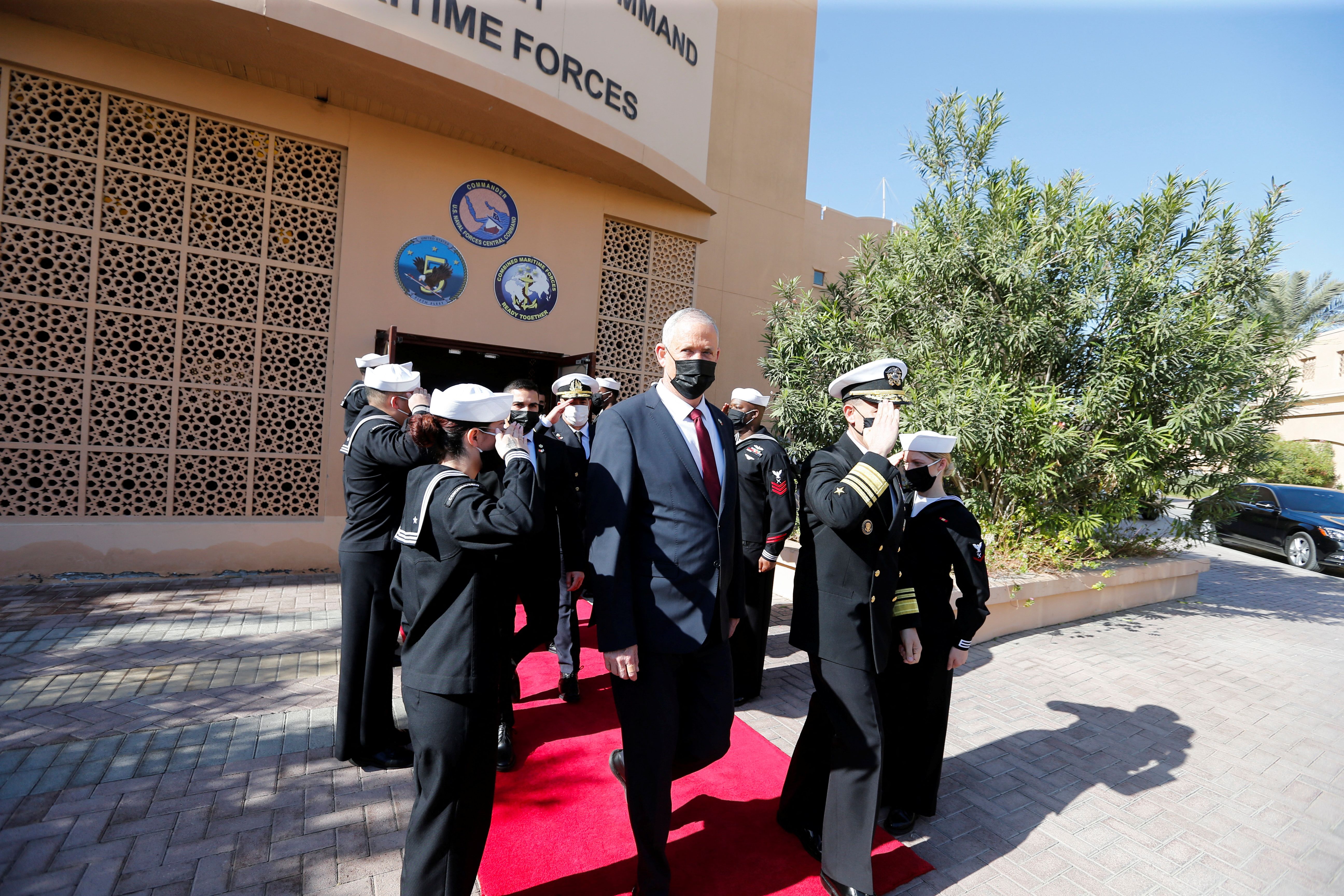 Israeli Defense Chief Visits US Navy Center In Bahrain