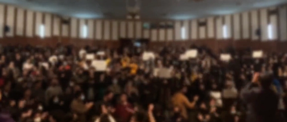 A rally in the university of Tehran