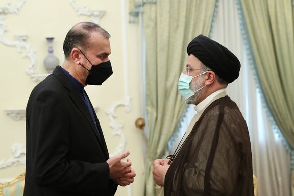 Foreign Minister Amir-Abdollahian and President Ebrahim Raisi