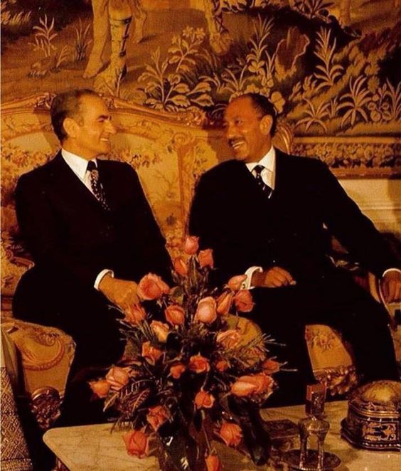 Mohammad Reza Shah and Anwar Sadat in Tehran (January 1978) 