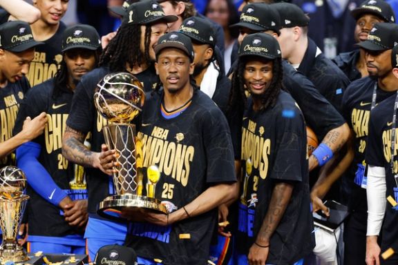 با برتری ۴-۳ برابر ایندیانا پیسرز؛ اوکلاهاما سیتی تاندر قهرمان NBA شد