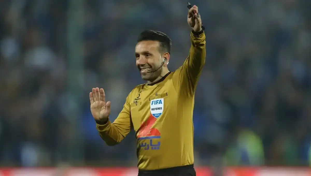 وحید کاظمی داور دربی ۱۰۶ شد